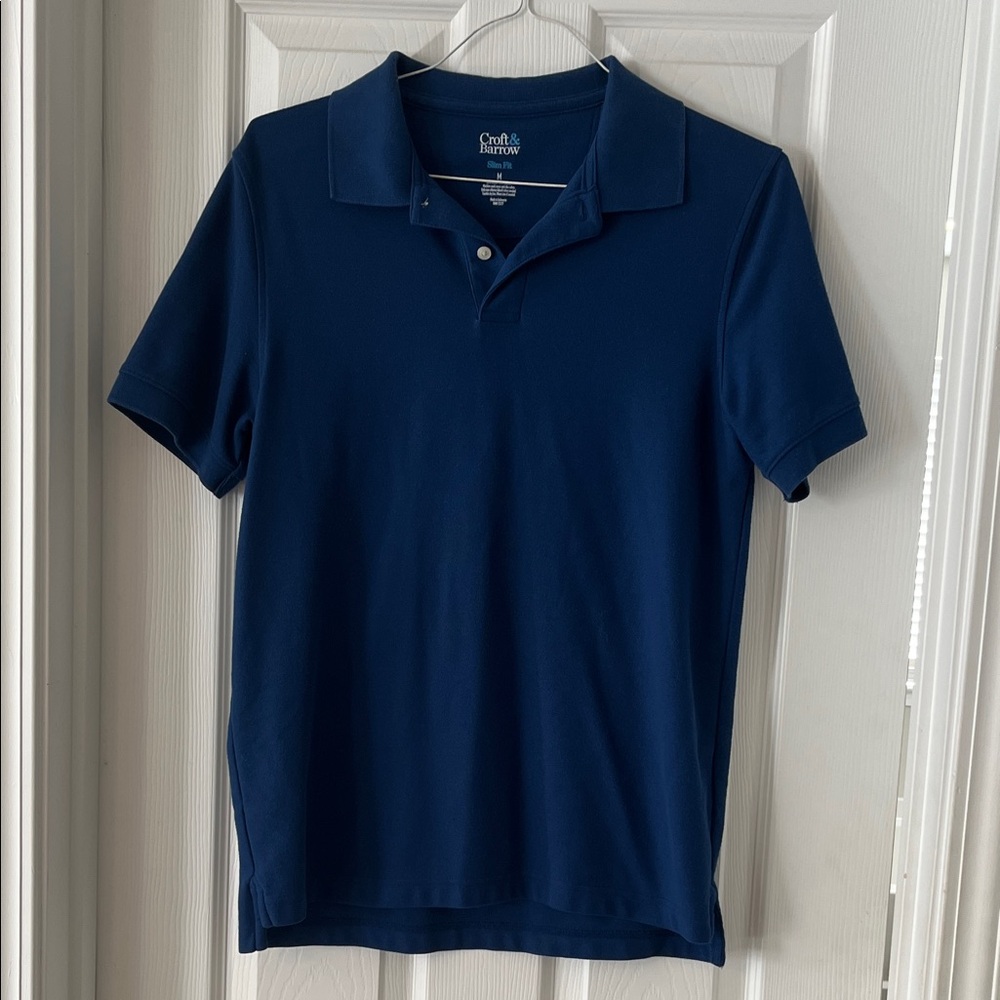 Croft & Barrow Deep Blue Polo Shirt